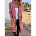 🔥Only 36 left in stock-Lapel Collar Casual Long-Sleeved Open-Front Sweater
