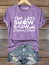 🔥Buy 3 Get 15% Off🔥Women's Retro Last Show Tree Print T-Shirt