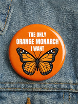 Unisex Unpaid Peaceful Protester Print Button