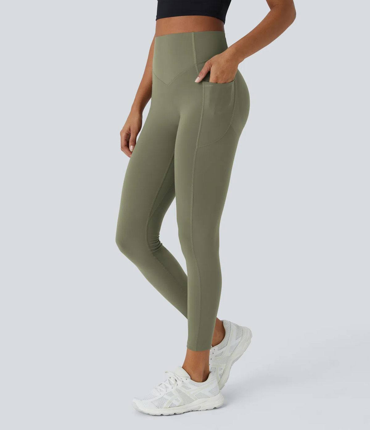 SoCinched High Waisted Scrunch Butt Lifting Tummy Control Side Pocket Shaping Training UltraSculpt Leggings - Stretchy Fit for Women, For Gym & Summer Workouts #Summer