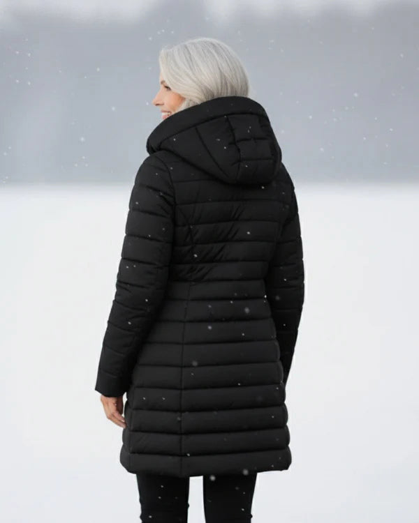 Hot Sale 🔥UK Women long winter windproof down jacket