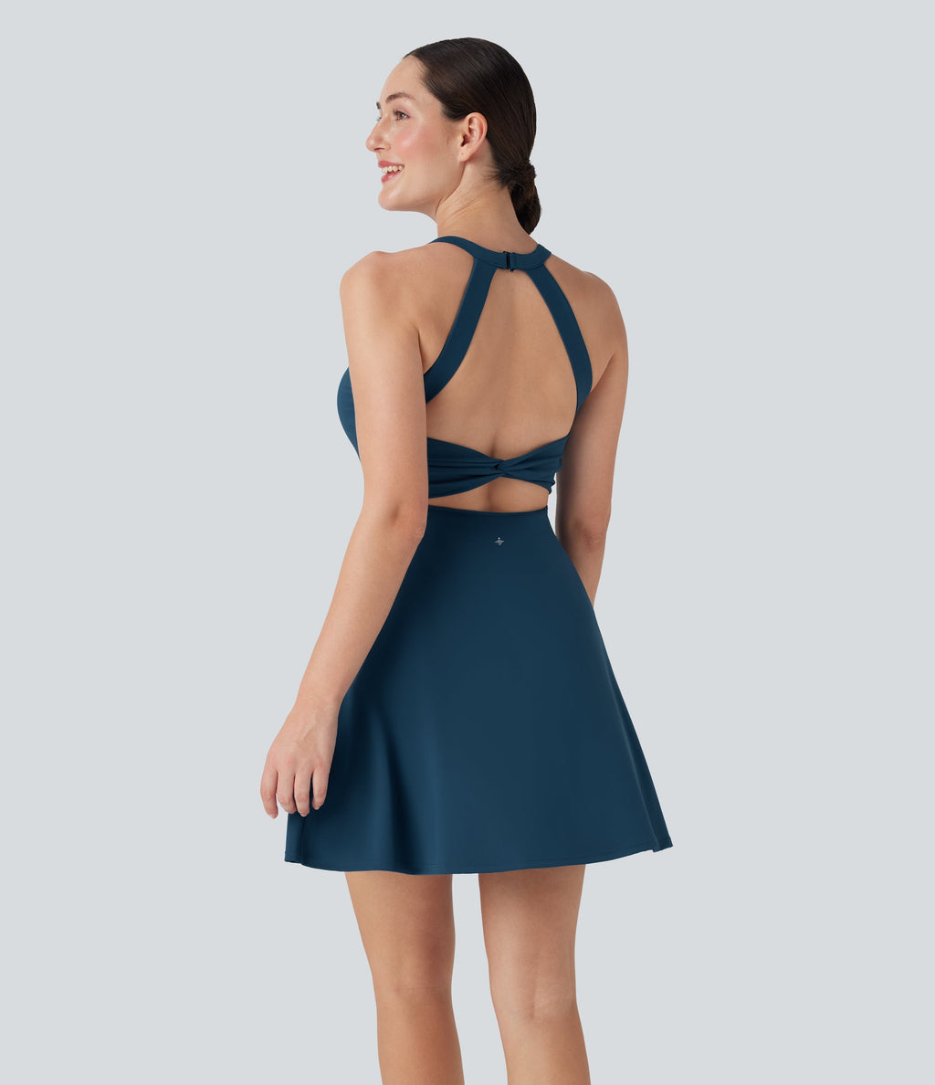 Flare Dance Active Dress-Longer Length-Easy Peezy Edition-D/DD/DDD/F Cups