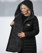 Hot Sale 🔥UK Women long winter windproof down jacket