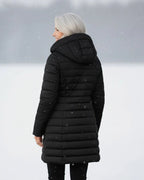 Hot Sale 🔥UK Women long winter windproof down jacket