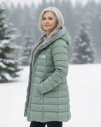 Hot Sale 🔥UK Women long winter windproof down jacket