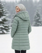 Hot Sale 🔥UK Women long winter windproof down jacket
