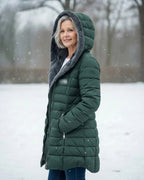 Hot Sale 🔥UK Women long winter windproof down jacket