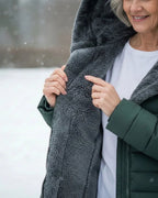 Hot Sale 🔥UK Women long winter windproof down jacket