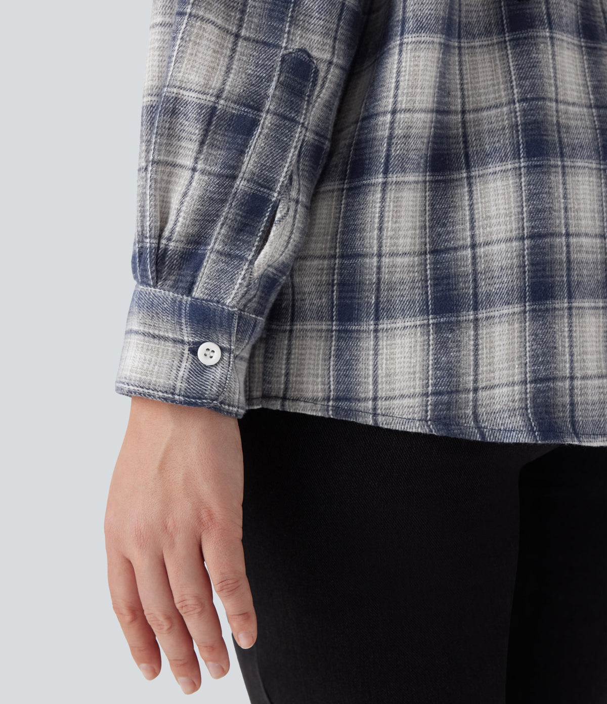 Long Sleeve Plaid Casual Shirt