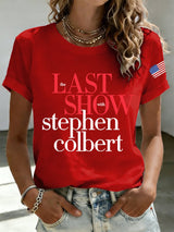 🔥Buy 3 Get 15% Off🔥Retro Last Show Print T-Shirt