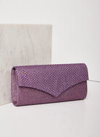 Rhinestone Detail Evening Clutch