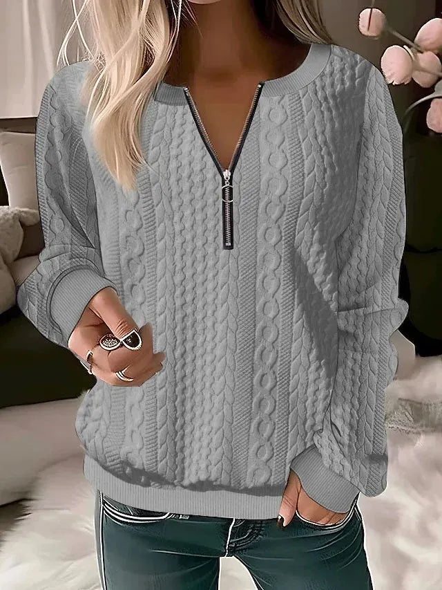 Women's Zipper Cardigan