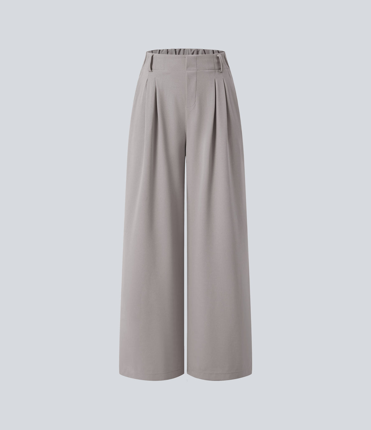 FlexTM High Waisted Side Pocket Wide Leg Waffle Work Pants