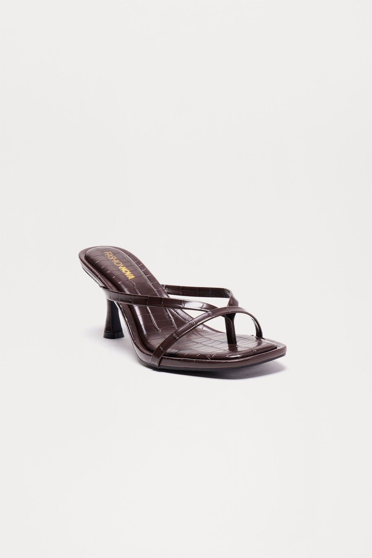 Panama Thong Mules - Black/Black