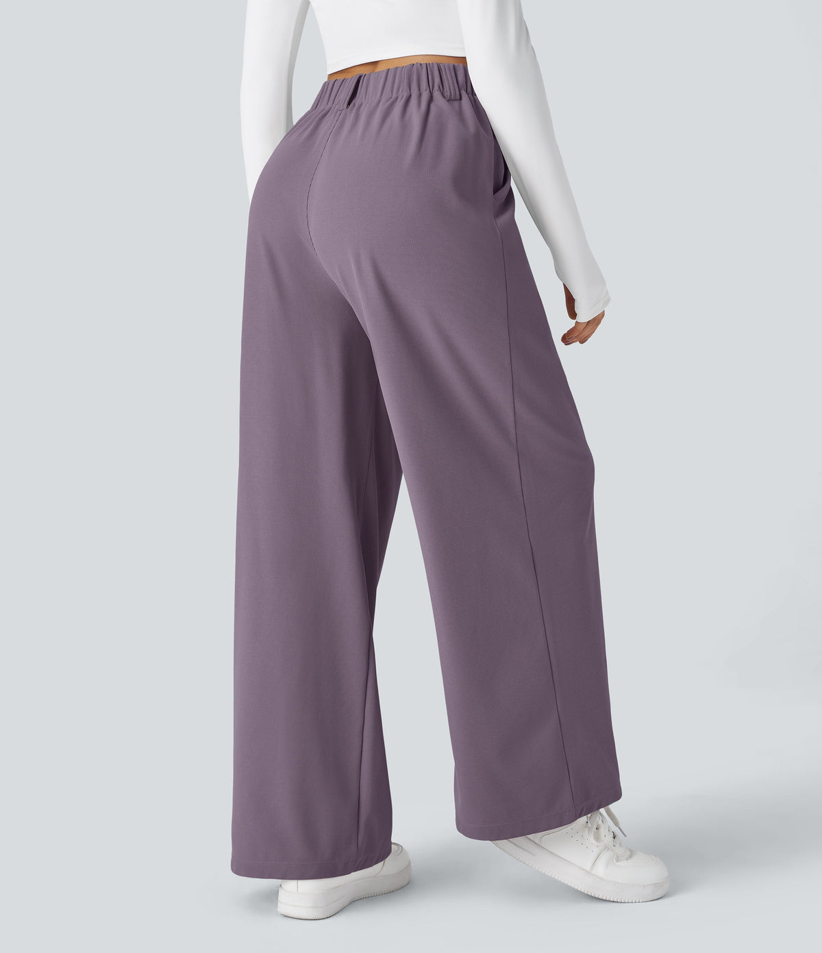 2026🔥 FlexTM High Waisted Pocket Straight Leg Work Pants