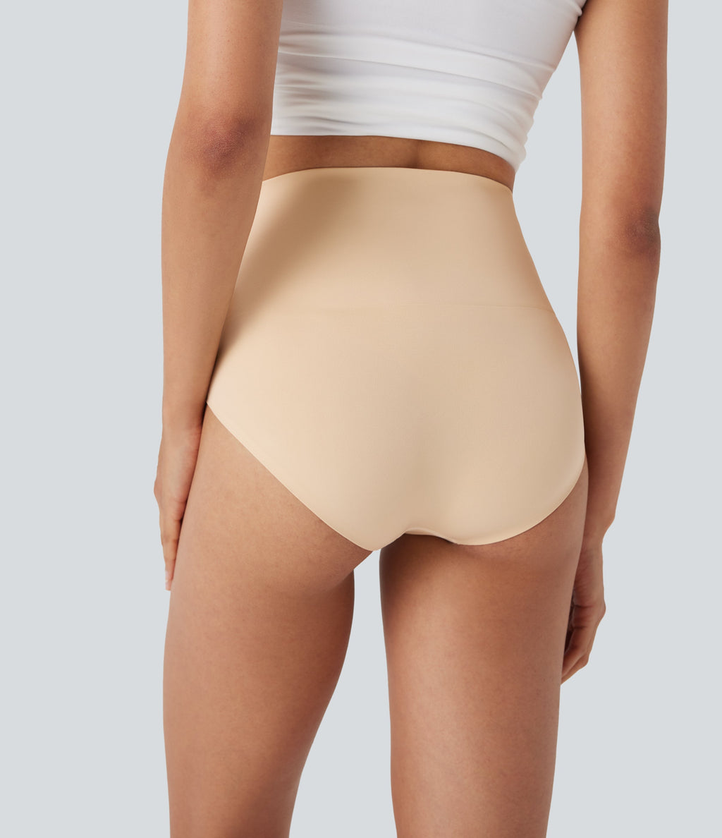 Seamless Flow High Waisted Shapewear Lounge Underwear Panties