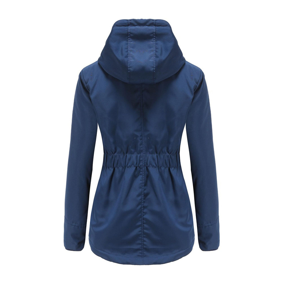 DGHM-JLMY 1/2 Pack Women's Windproof Waterproof Cotton Coats Fashion Warm Hooded Outerwear Solid Thick Fleece Jacket