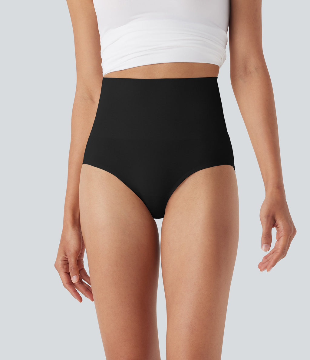 Seamless Flow High Waisted Shapewear Lounge Underwear Panties
