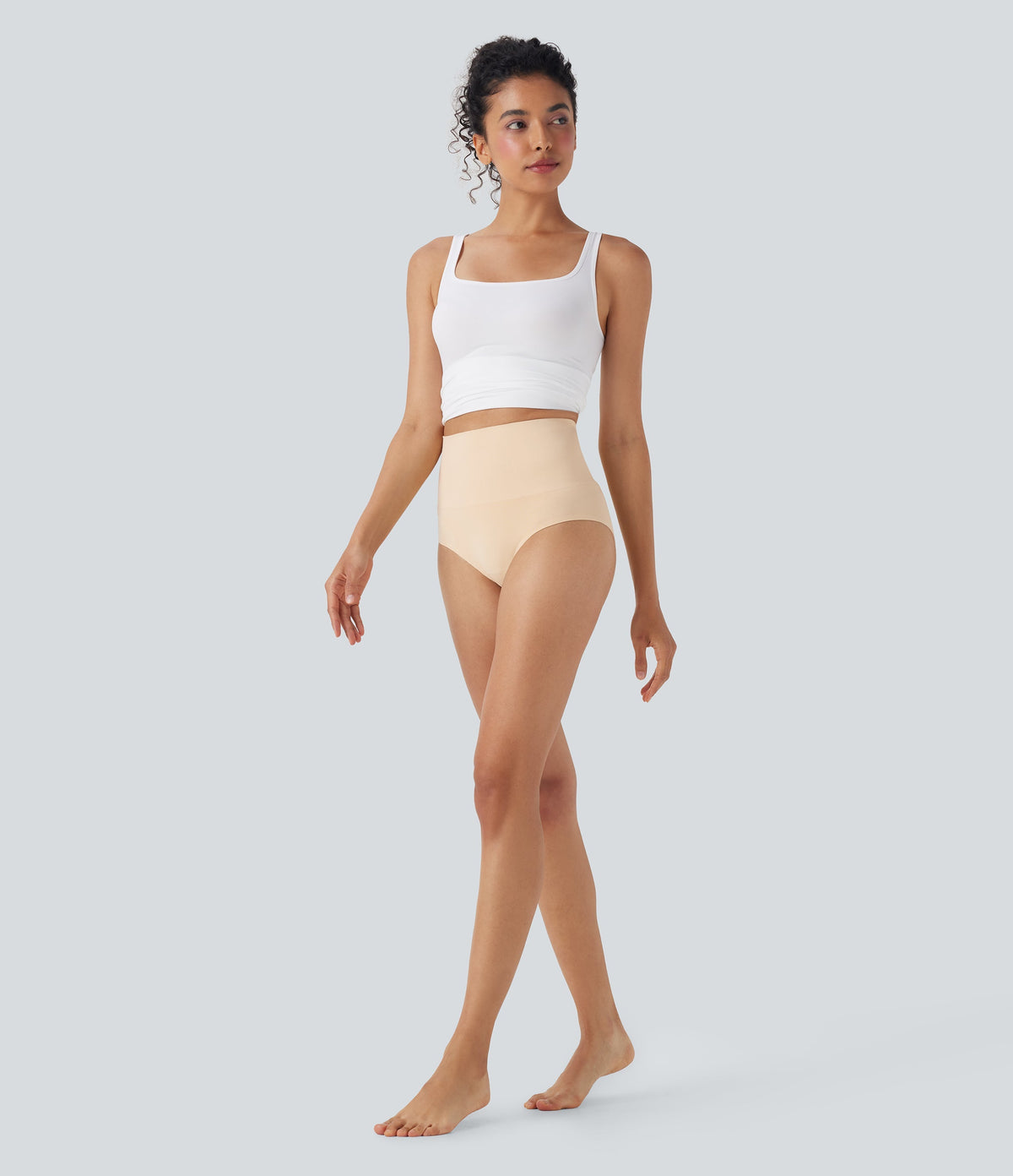 Seamless Flow High Waisted Shapewear Lounge Underwear Panties