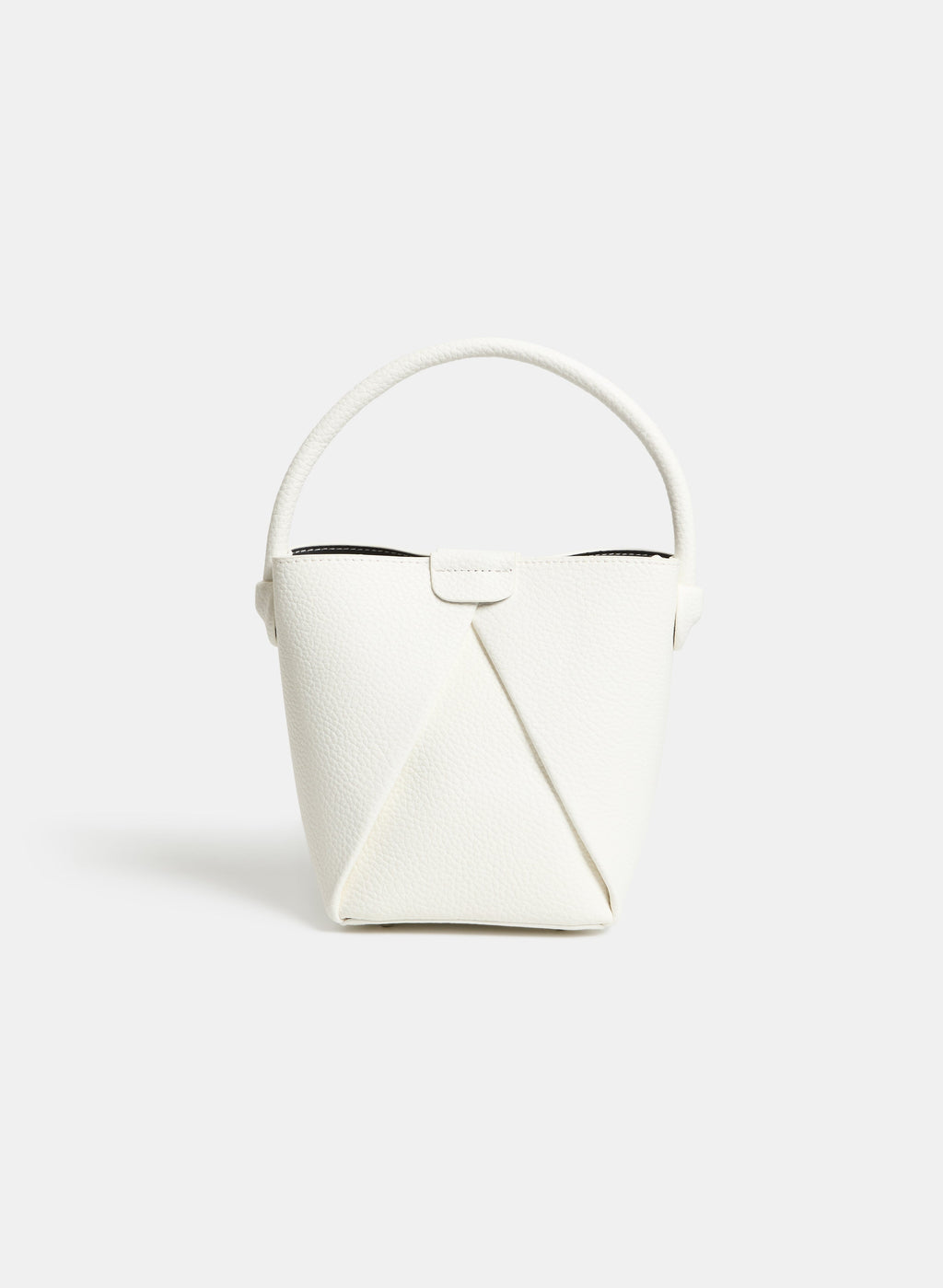 Pebbled Bucket Bag