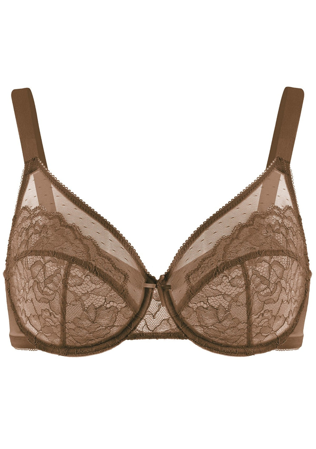 Enchante Unlined Non-padded Lace Underwire Bra