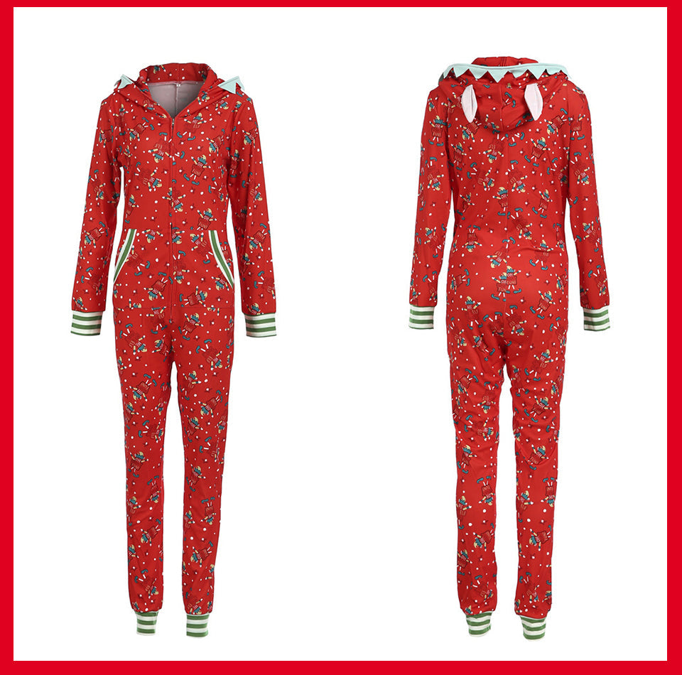 Elf Matching Family Onesies With Hood