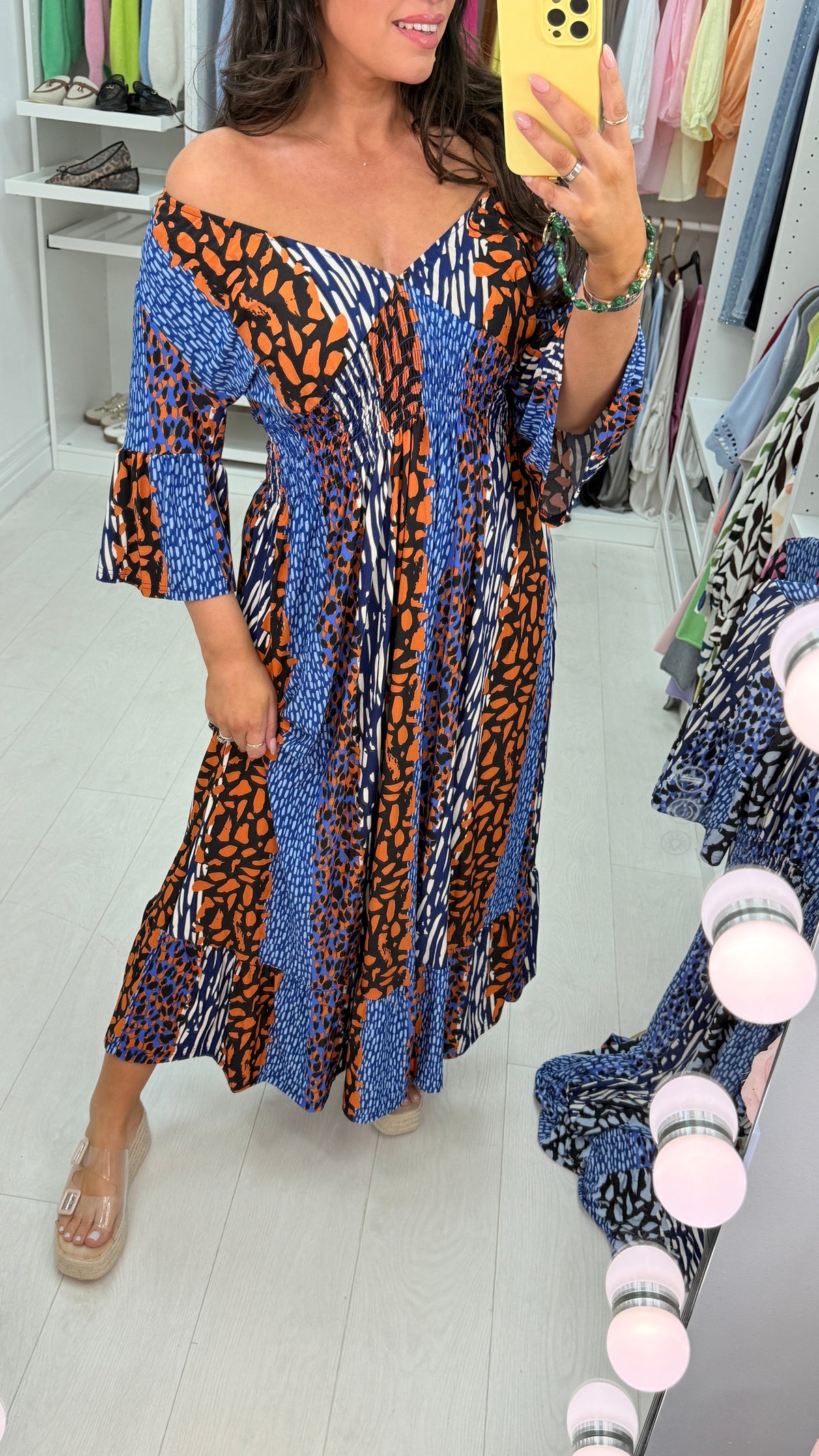Philomene Animal Print Magic Maxi Dess
