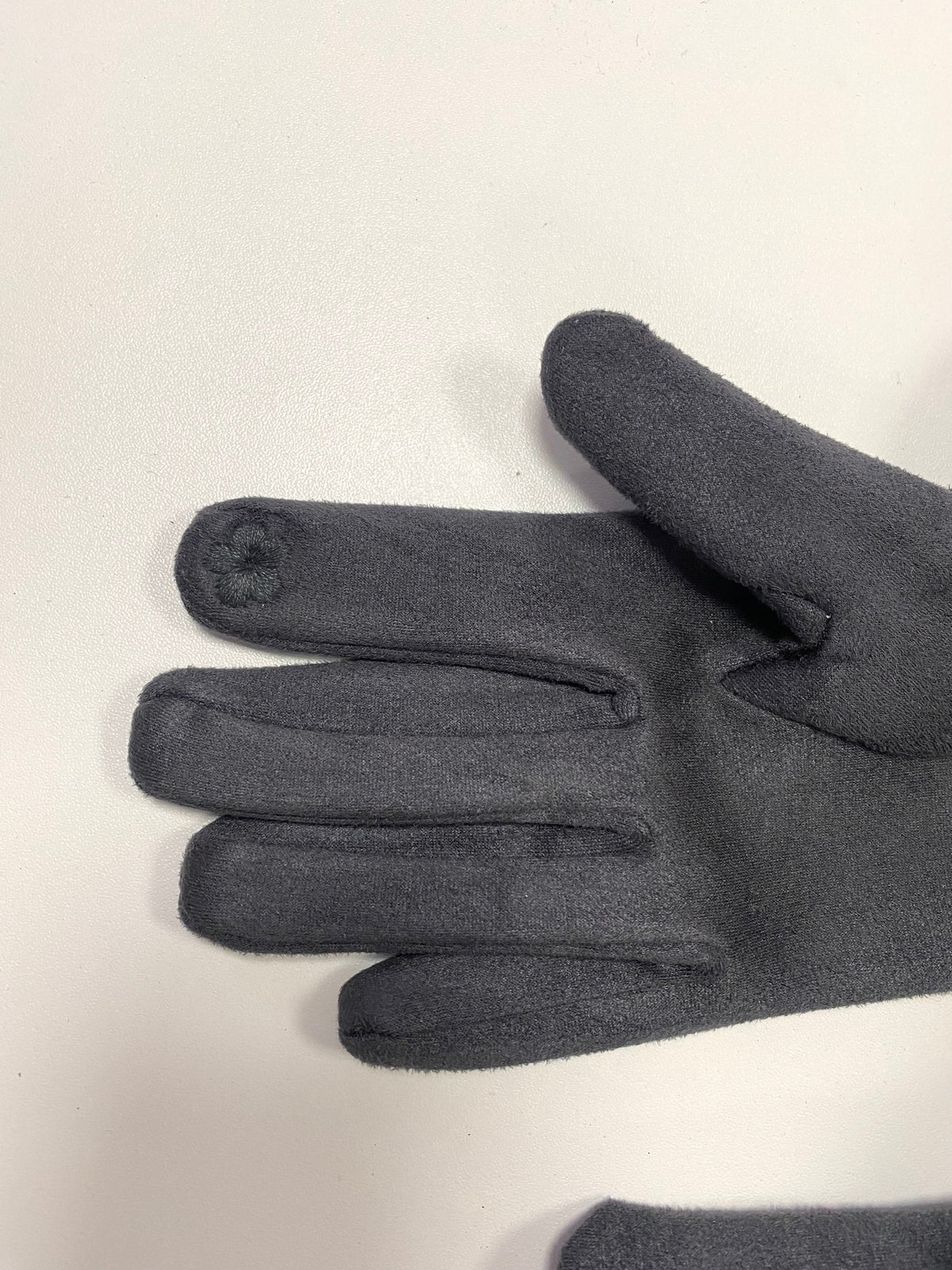 Deedee Faux Fur Suede Gloves