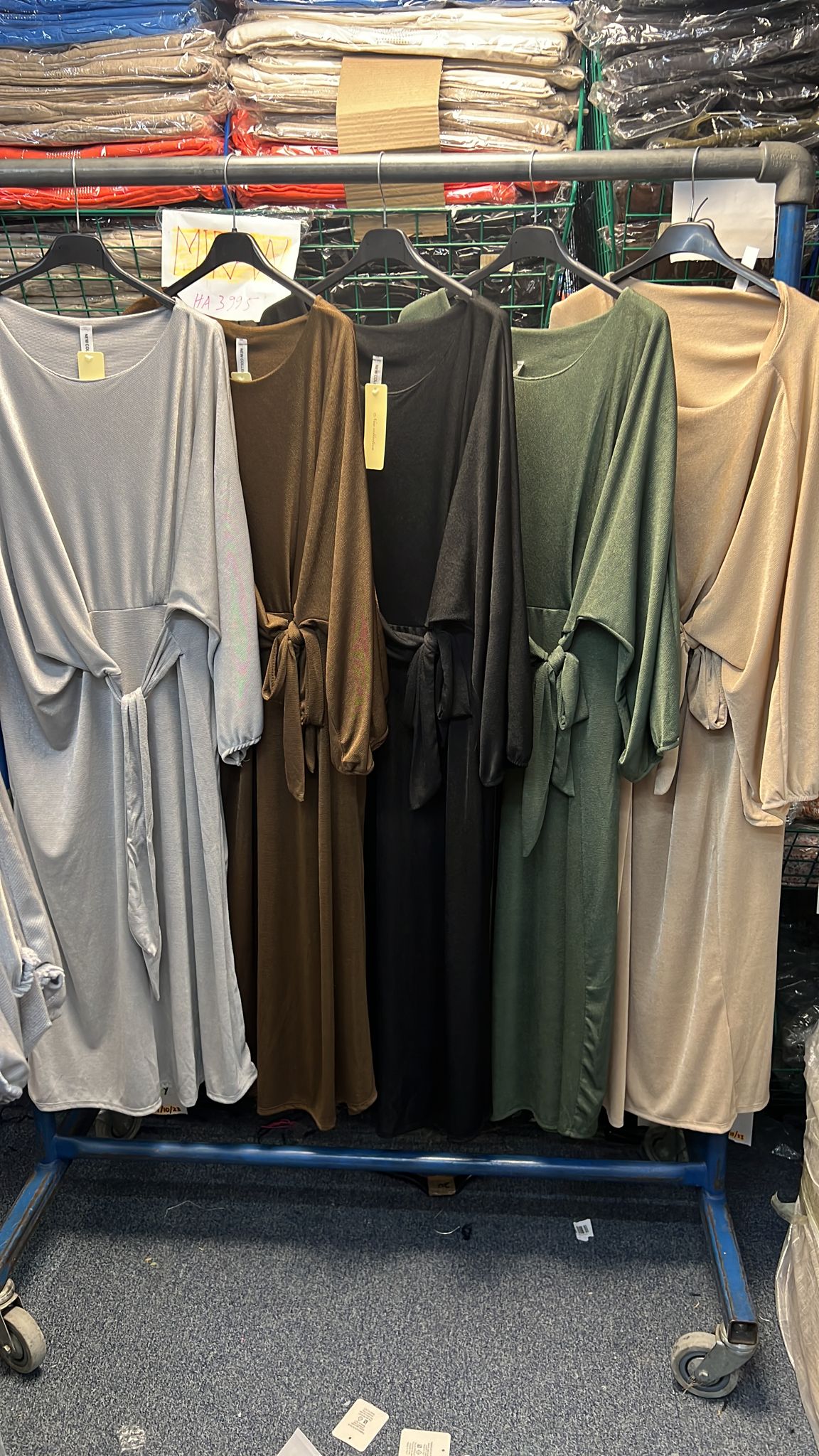 Tabina Tie Front Maxi Dress
