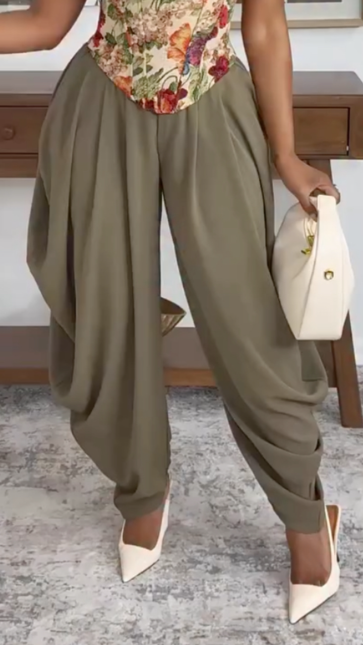 Women's Tank Top + Wide-leg Pants Casual Set