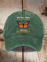 🔥Buy 3 Get 15% Off🔥Retro We Only Need One Monarch And It's A Butterfly Print Baseball Cap