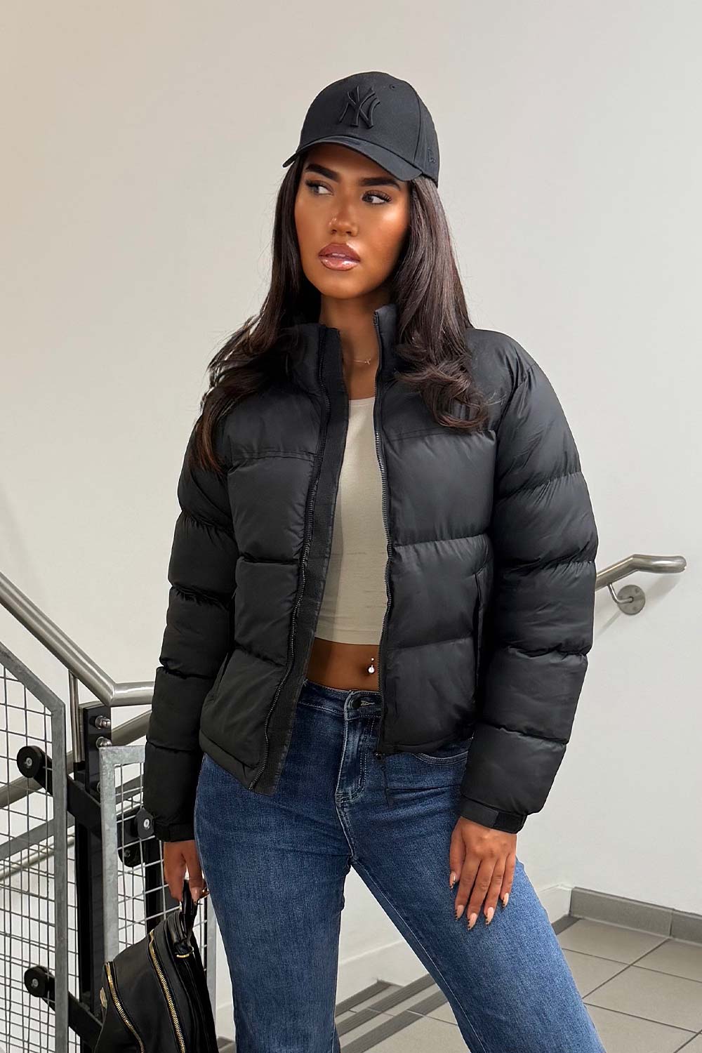 Black Puffer Jacket