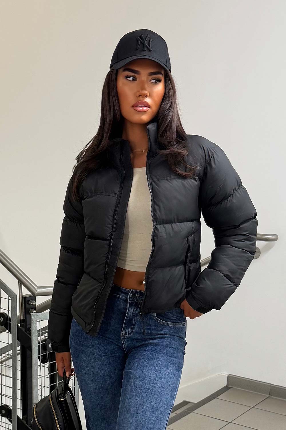 Black Puffer Jacket