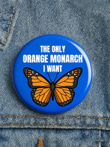 Unisex Unpaid Peaceful Protester Print Button