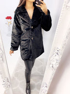 Cedric Faux Fur Oversized Soft Coat