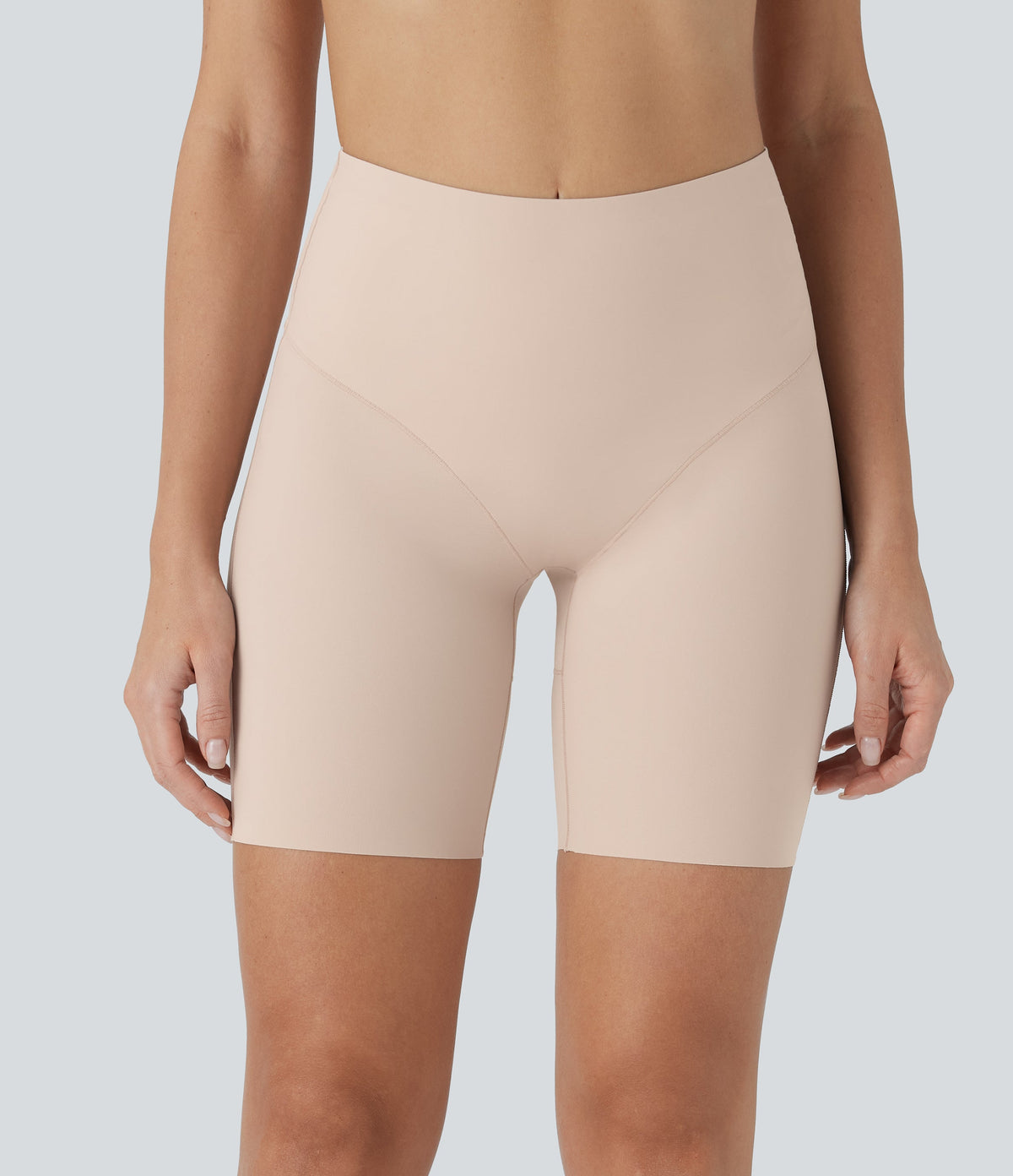 High Stretch Tummy Control Low Back Shapewear Lounge Boy Shorts