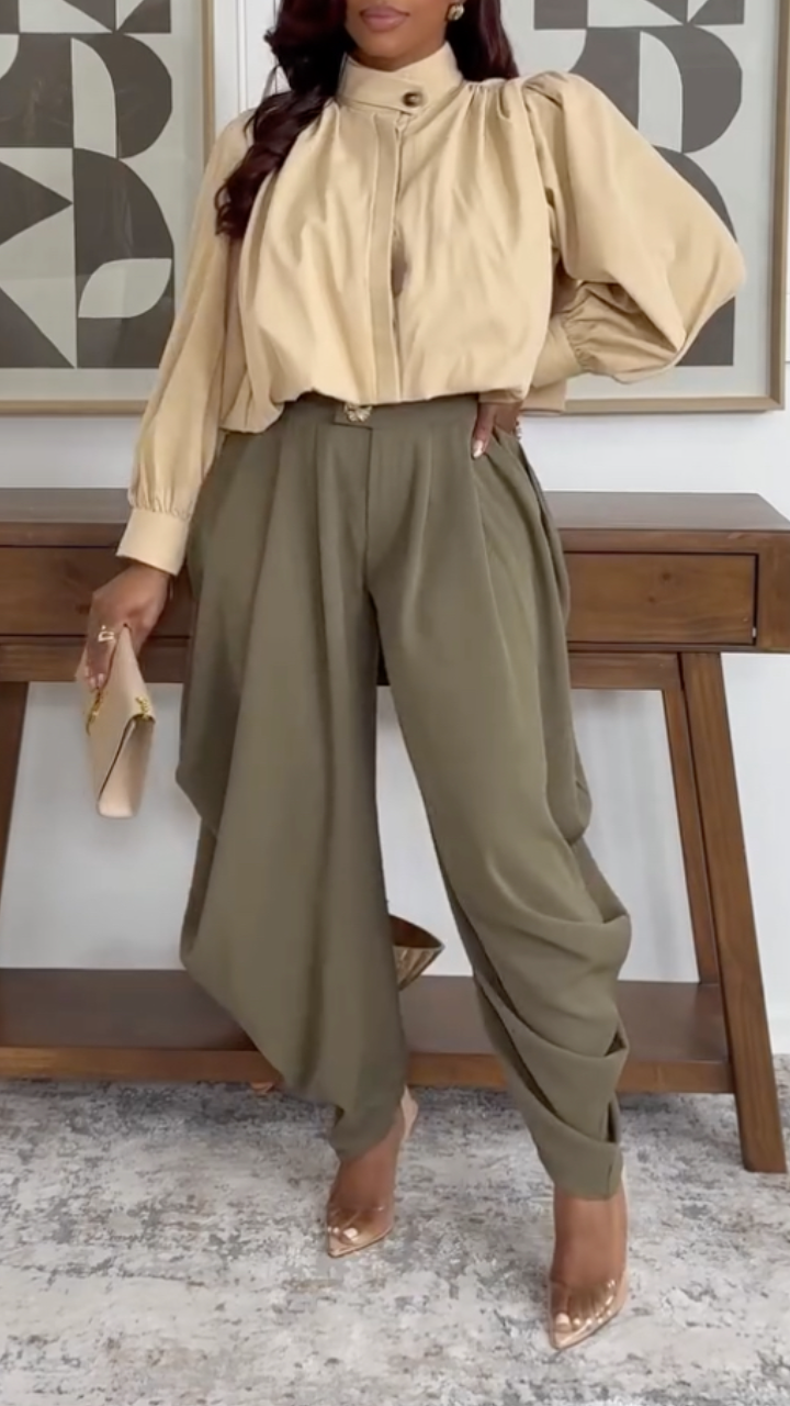Women's Tank Top + Wide-leg Pants Casual Set