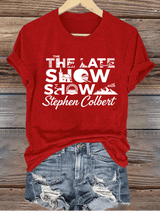🔥Buy 3 Get 15% Off🔥Women's Retro Last Show Tree Print T-Shirt