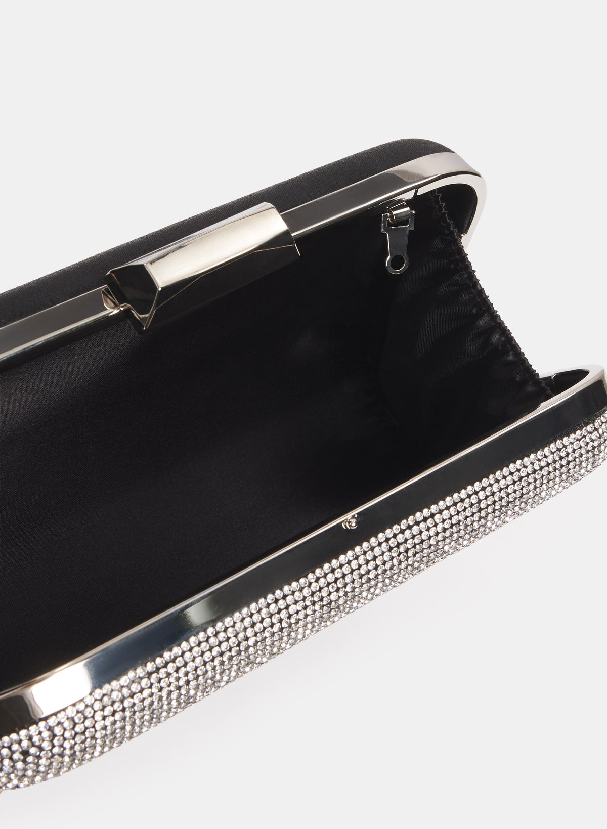 Ombre Crystal Embellished Clutch