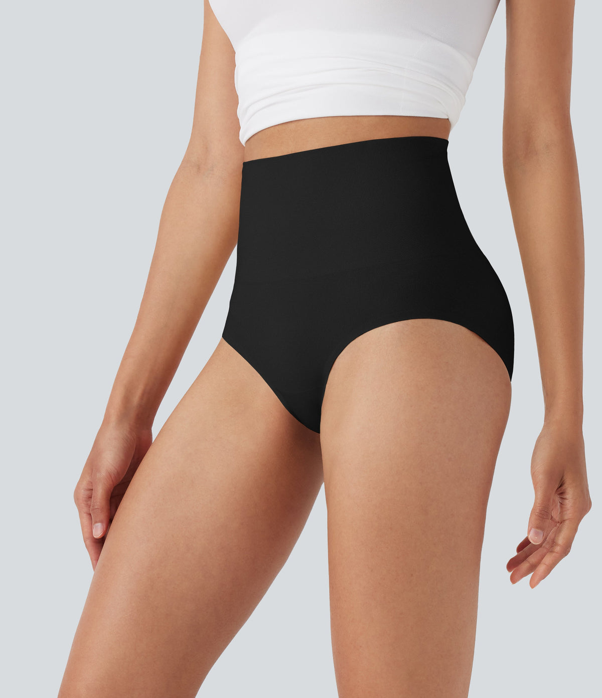 Seamless Flow High Waisted Shapewear Lounge Underwear Panties
