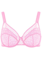 Enchante Unlined Non-padded Lace Underwire Bra