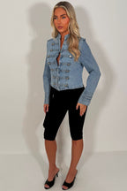 Denim Jacket With Buttons